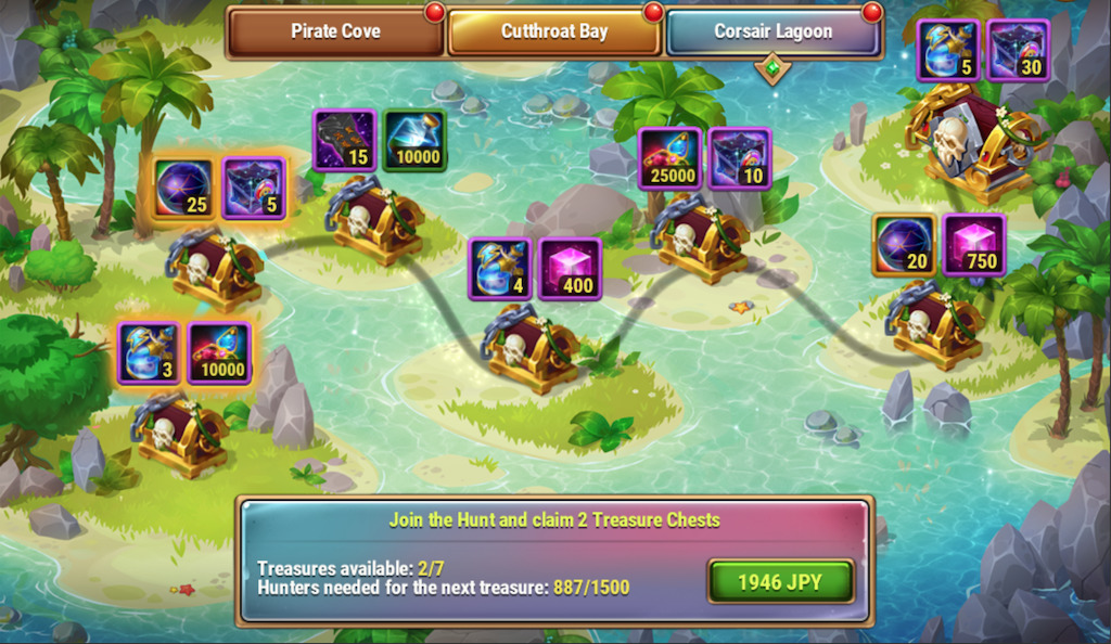 Hero Wars Treasure Hunt Chest3