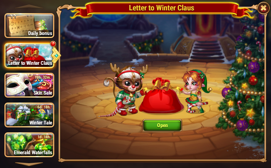 [Hero Wars Guide]Letter to Winter Claus