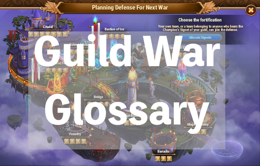 [Hero Wars Guide]Guild War Glossary