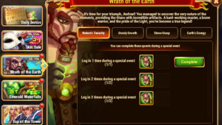 [Hero Wars]Wrath of the Earth Quests_1