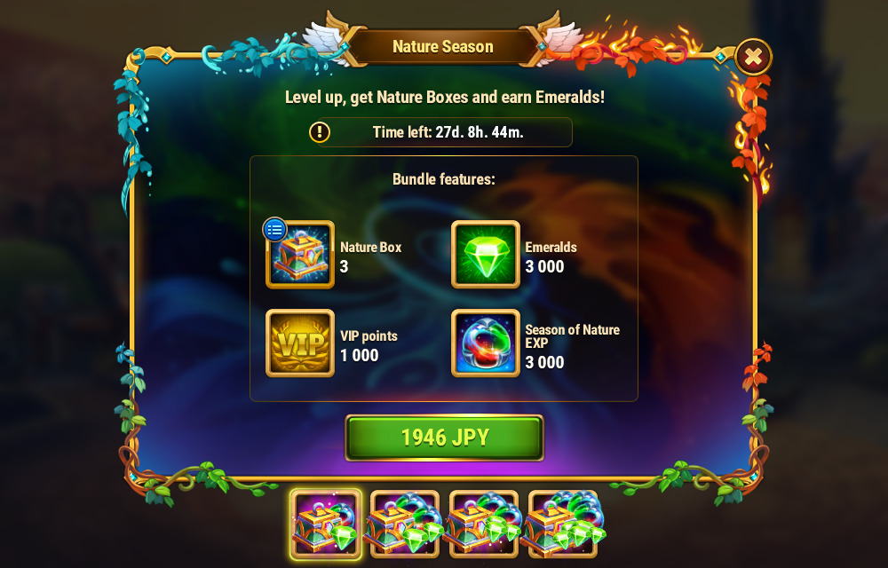 [Hero Wars Guide]Nature Season Bundle