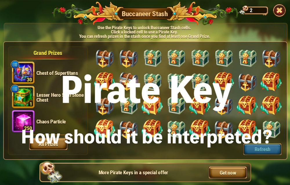 [Hero Wars Guide]Pirate Key