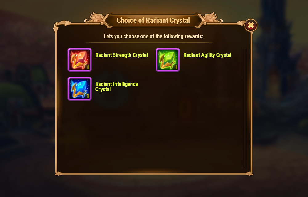 [Hero Wars Guide]Choice of Radiant Crystal