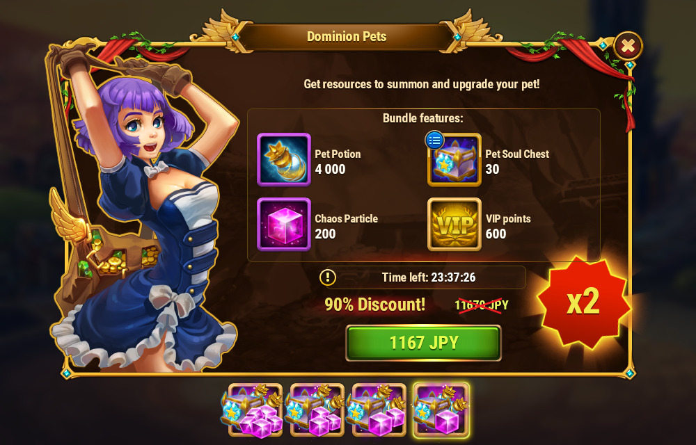 [Hero Wars Guide]Dominon Pets x2 Bundle