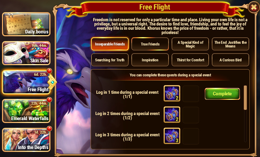 [Hero Wars Guide] Free Flight Quest_1