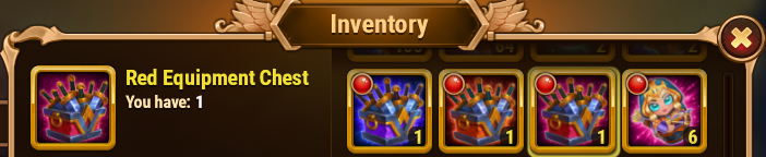 [Hero Wars Guide]Red Equipment Chest Inventory