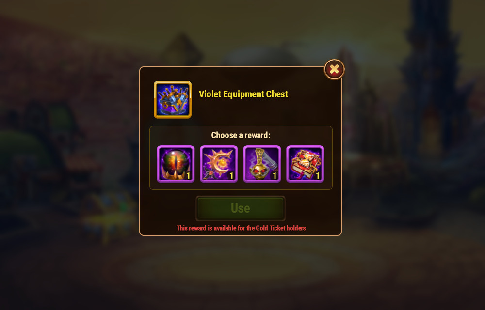 [Hero Wars Guide]Violet Equipment Chest