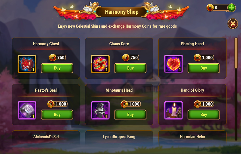 [Hero Wars Guide]Harmony Shop