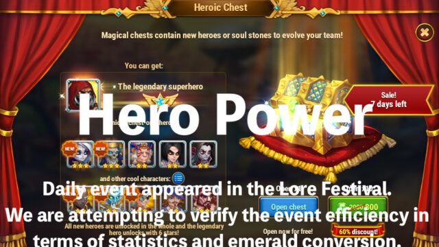 [Hero Wars Guide]Hero Power