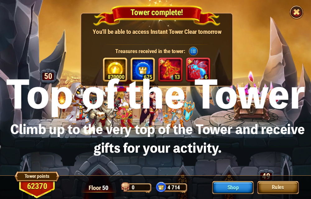 [Hero Wars Guide]Top of the Tower