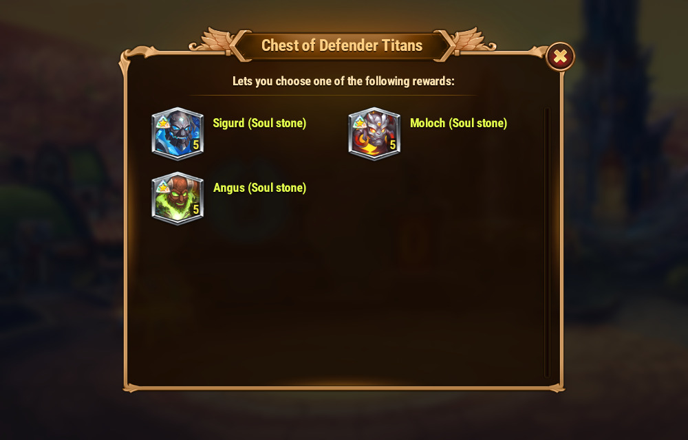 [Hero Wars Guide] Chest of Defender Titans