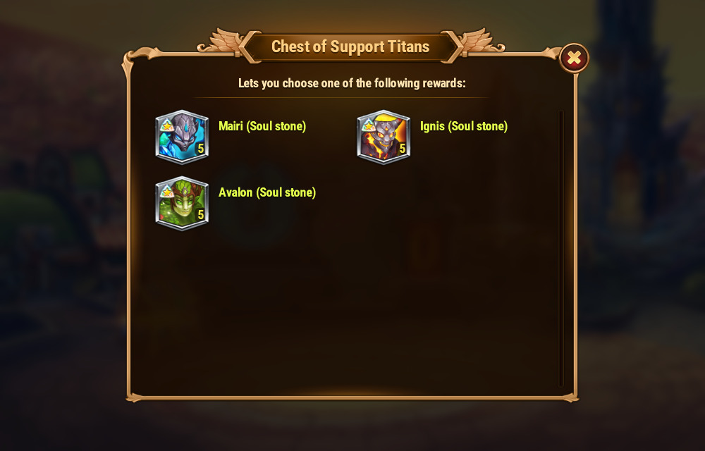 [Hero Wars Guide] Chest of Support Titans