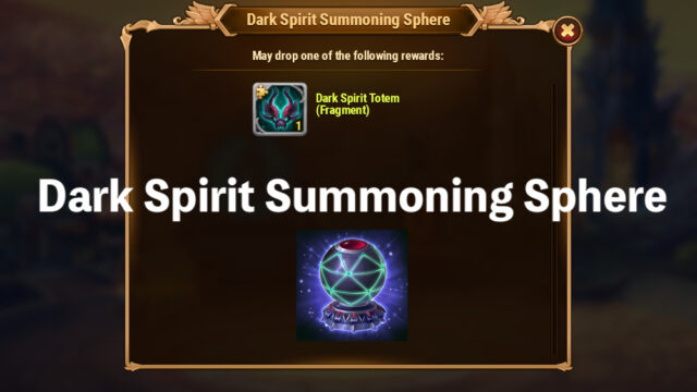 [Hero Wars Guide]Dark Spirit Summoning Sphere