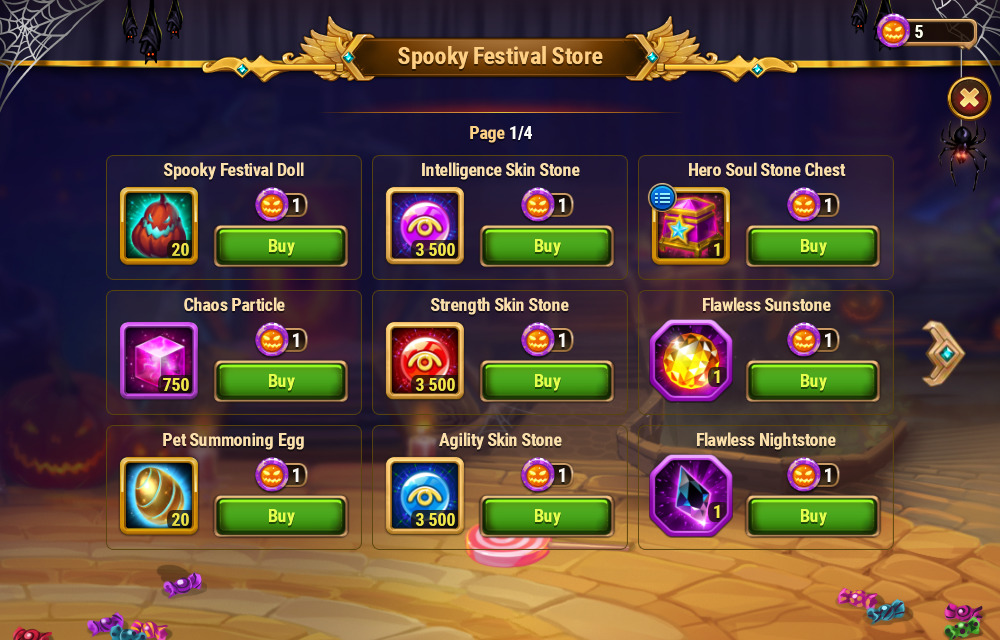 [Hero Wars Guide]Spooky Festival Store 1