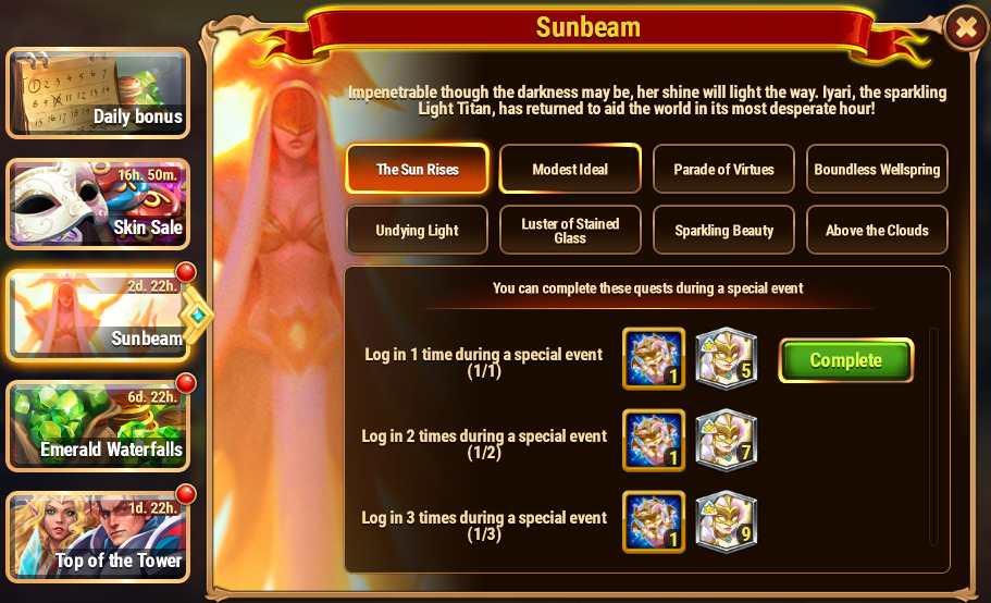 [Hero Wars Guide]Sunbeam Quests_1