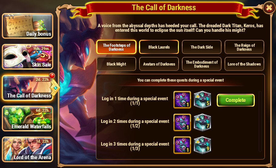 [Hero Wars Guide]The Coll of Darkness Quests_1