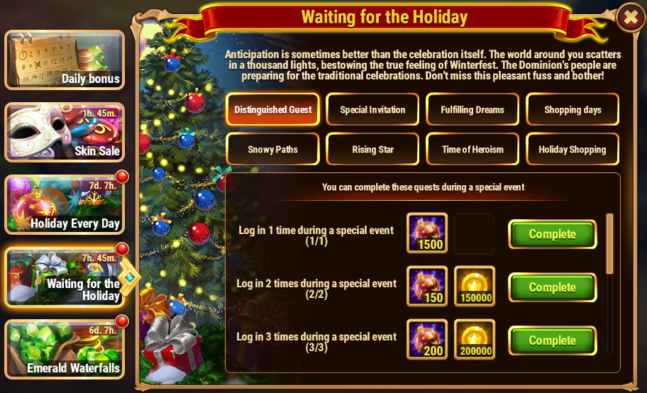 [Hero Wars Guide]Waiting for the Holiday Quest_1