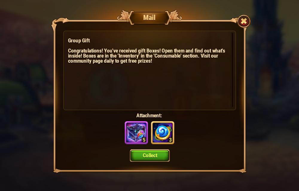 [Hero Wars Guide]Group Gifts(Skin Stone Chest)