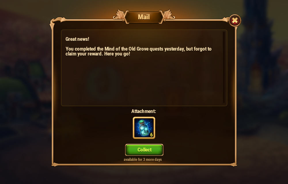 [Hero Wars Guide]Mind of the Old Grove Daily Quests Reword