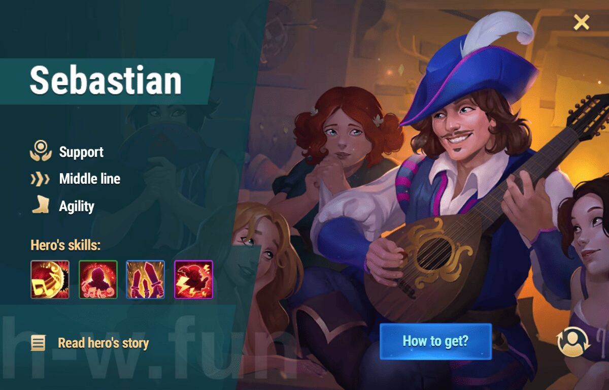 [Hero Wars Guide] Sebastian