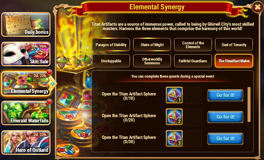 [Hero Wars] Elemental Synergy Quest2_23