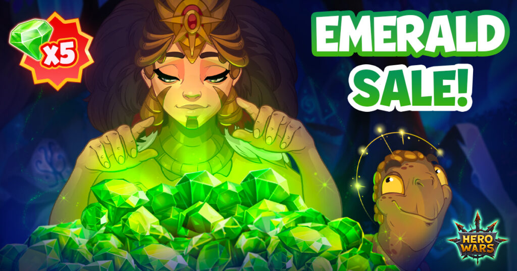 [Hero Wars] Emerald x5 Sale