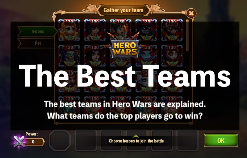 [Hero Wars Guide]Best Teams