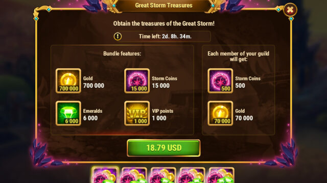 [Hero Wars Guide]Great Storm Treasures