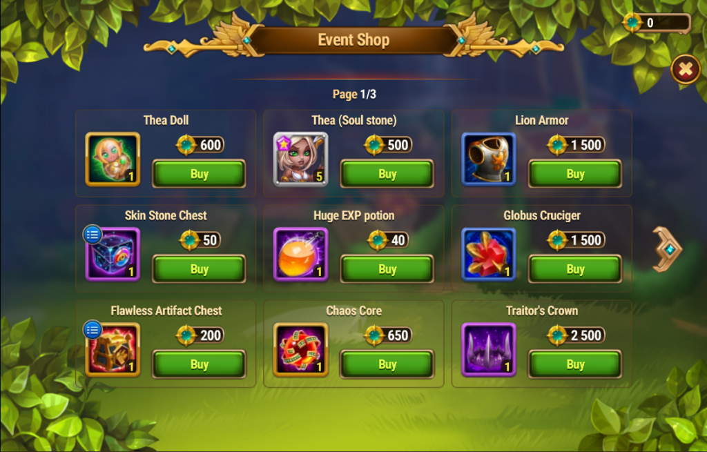 [Hero Wars Guide]Path of Mercy Event Shop
