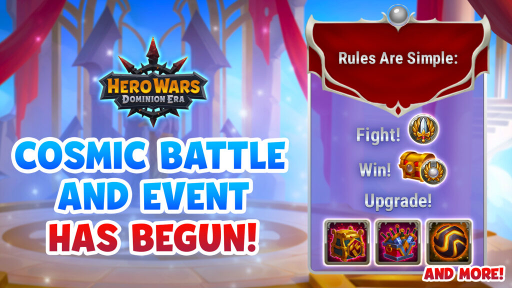 [Hero Wars] Cosmic Battle Begin