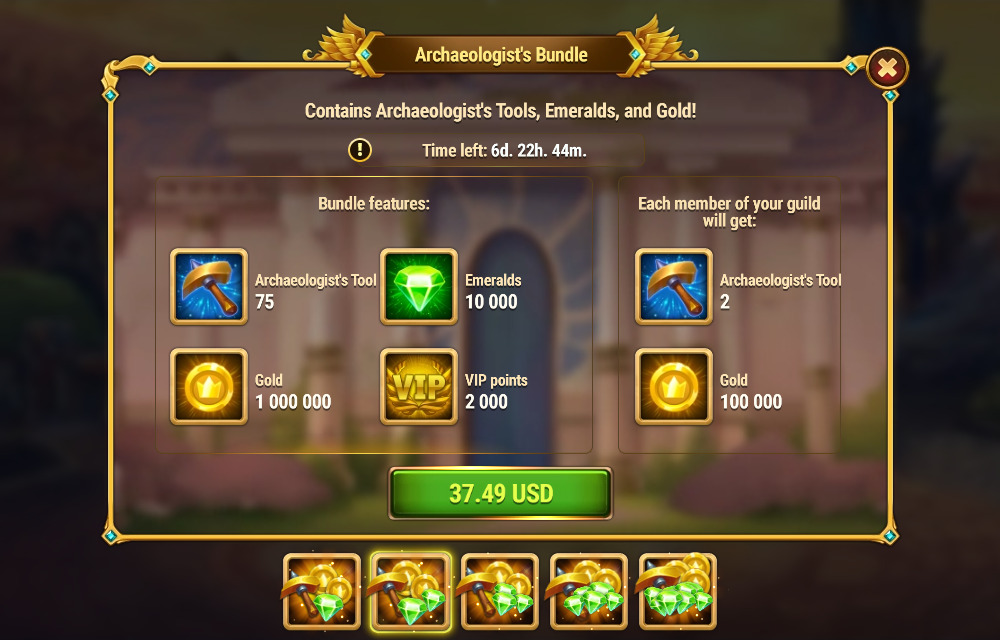 [Hero Wars Guide]Archaeologists Bundle