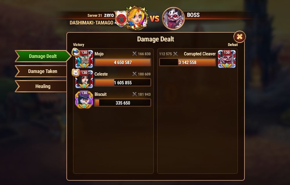 [Hero Wars Guide] Beat Corrupted Cleaver Team