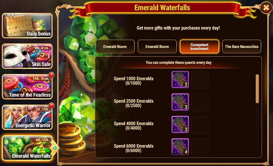 [Hero Wars Guide] Emerald Waterfalls Quest_6