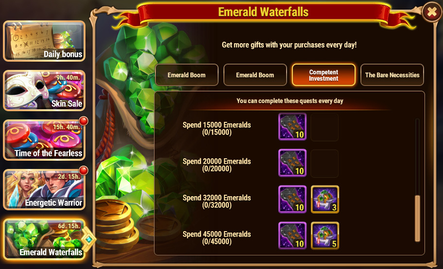 [Hero Wars Guide] Emerald Waterfalls Quest_8