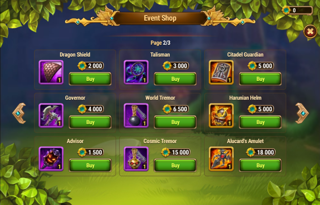[Hero Wars Guide] Wrath of the Earth Event Shop_2