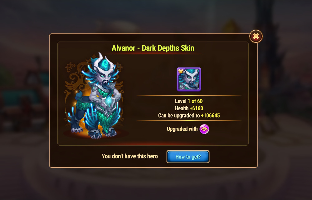 [Hero Wars Guide] Alvanor Dark Depths Skin