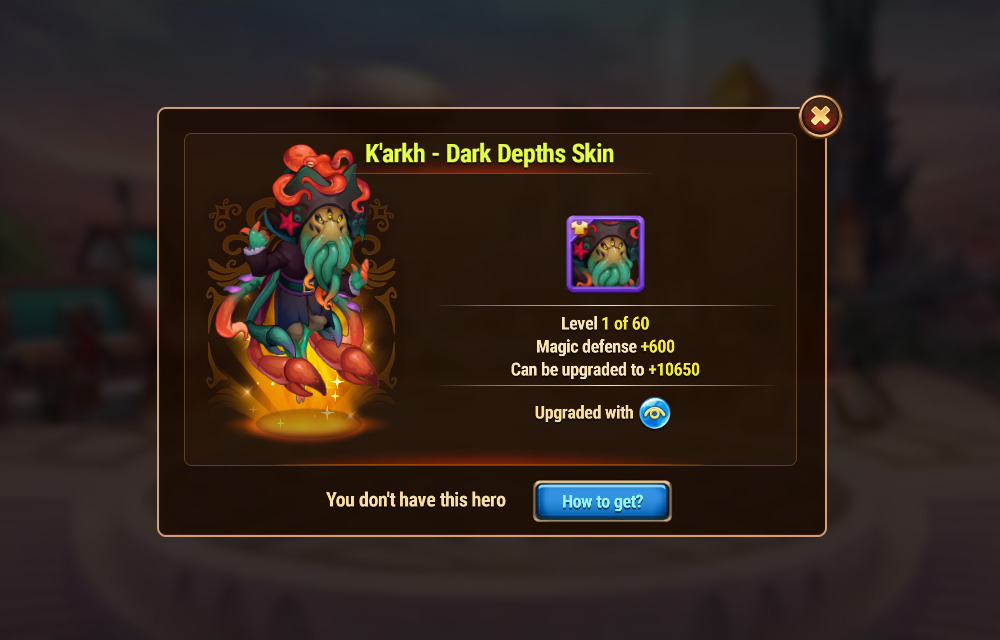 [Hero Wars Guide] Karkh Dark Depths Skin