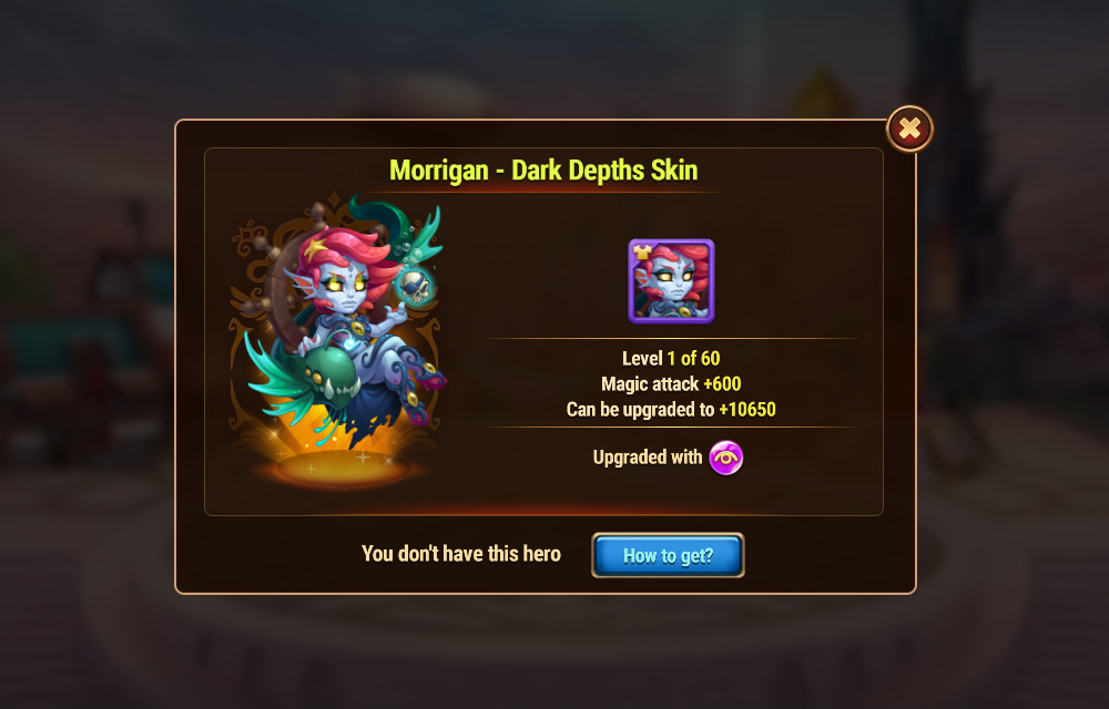 [Hero Wars Guide] Morrigan Dark Depths Skin