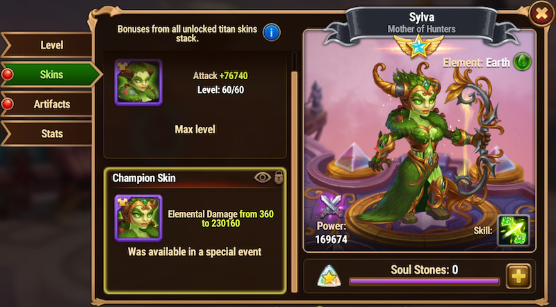 [Hero Wars Guide] Sylva Champion Skin