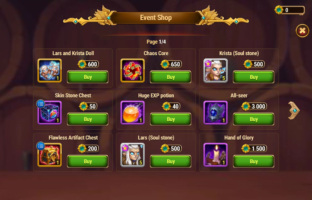 [Hero Wars Guide] The Dance of Ice and Lightning Event Shop_1