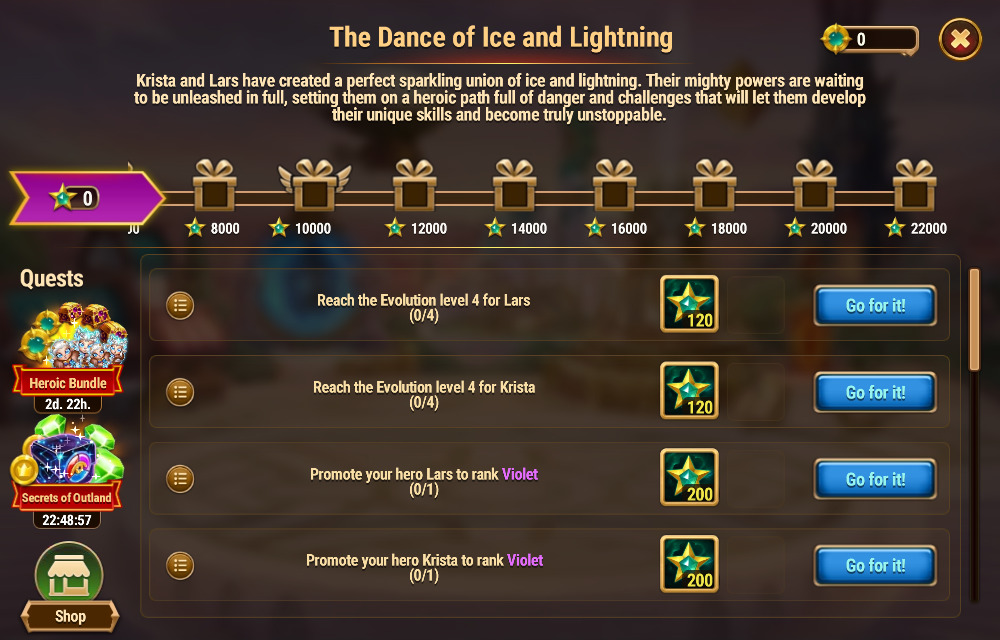 [Hero Wars Guide]The Dance of Ice and Lightning Quests_1