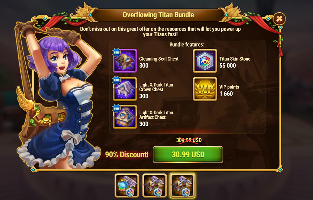 [Hero Wars Guide]The Offer of the day Titan Bundle_3
