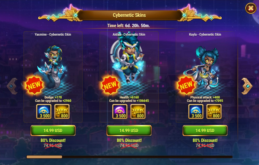 Hero Wars Guide]Cyber-con All Quests (in 2023 Autumn)｜Insights