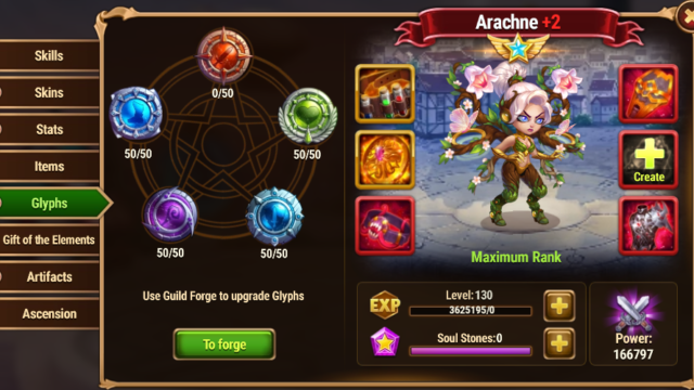 [Hero Wars Guide]Why do people say not to upgrade Arachne Physical attack?