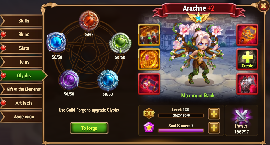 [Hero Wars Guide]Why do people say not to upgrade Arachne Physical attack?