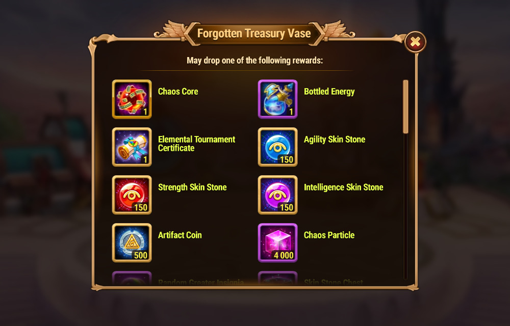[Hero Wars Guide]Forgotten Treasury Vase