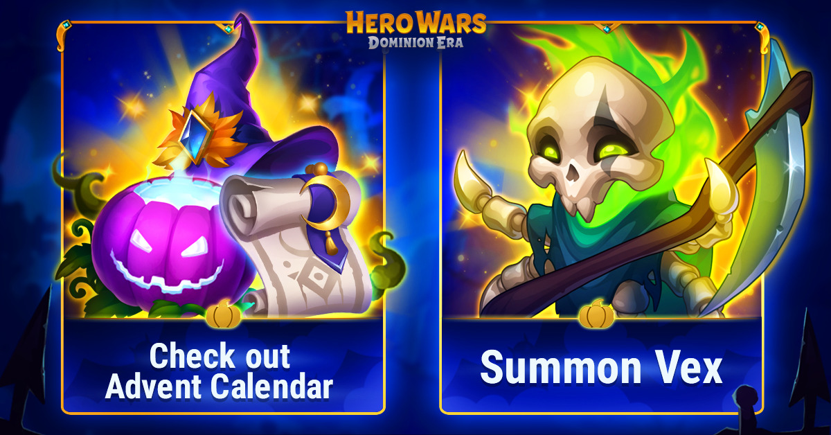 [Hero Wars] Halloween Calender