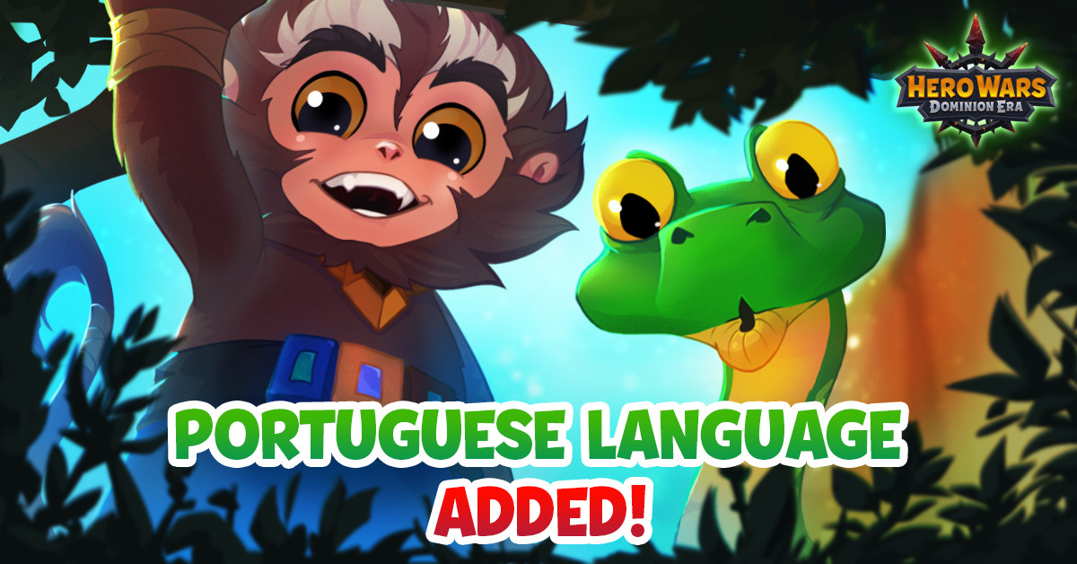 [Hero Wars] Portuguese Language Added