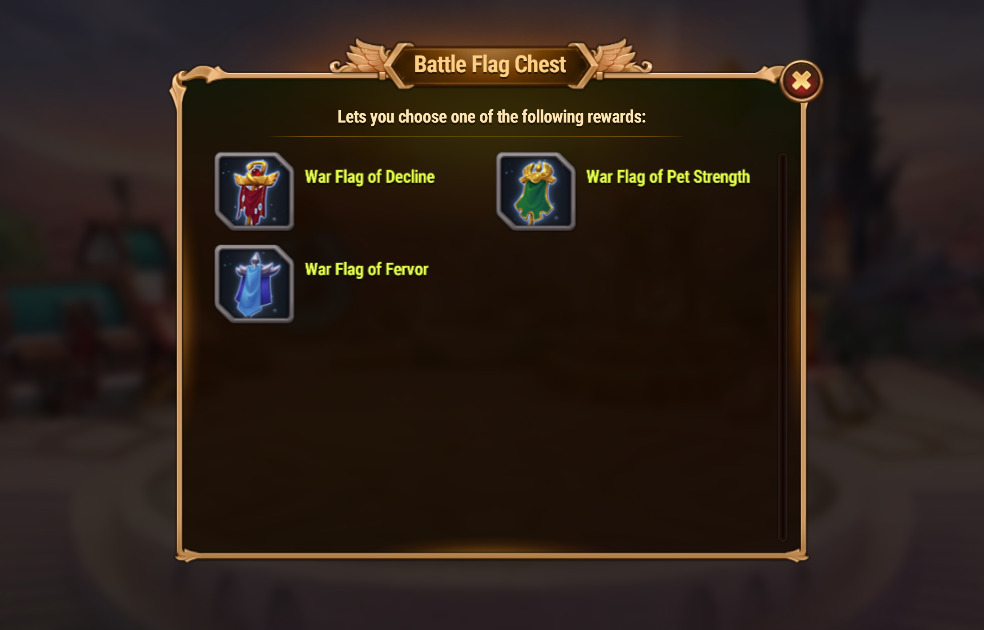 [Hero Wars Guide] Battle flag Chest