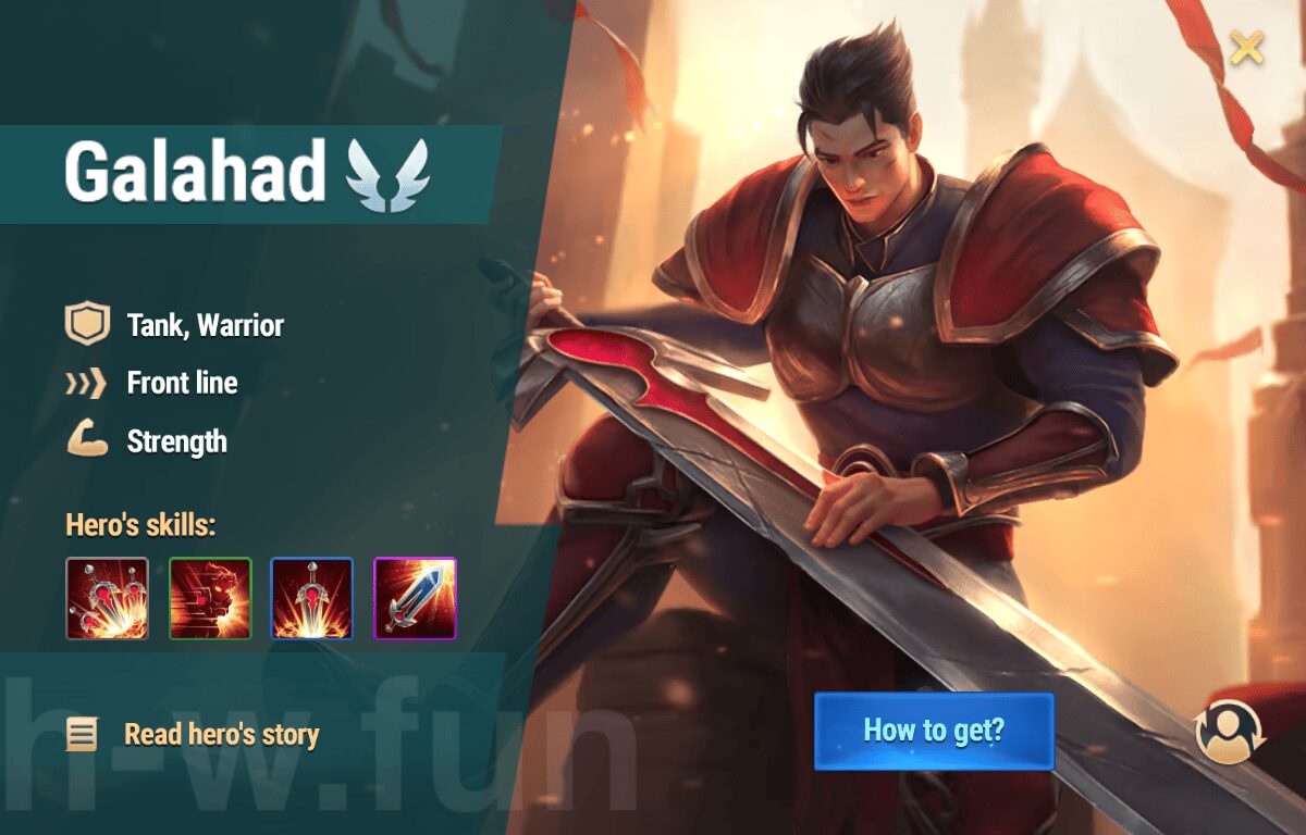 [Hero Wars Guide] Galahad